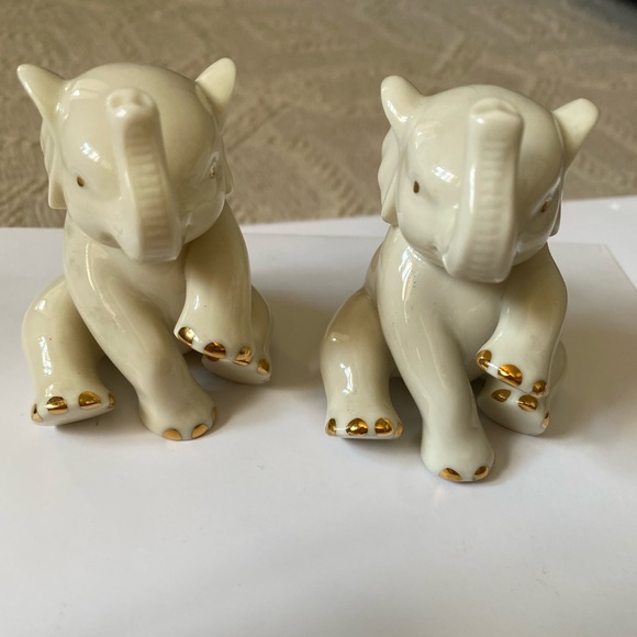 Lenox Other - Set of 2 Vintage Lenox Baby Elephant Figurines